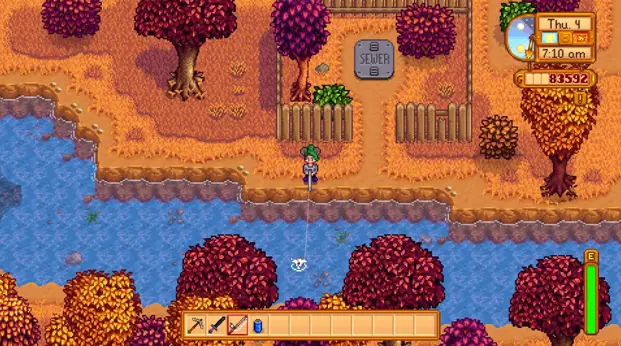 stardew valley fishing tiger trout